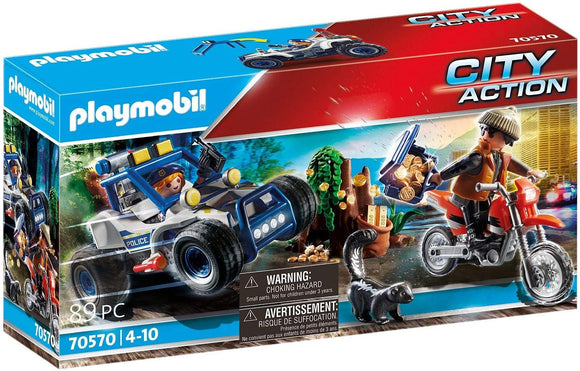 Playmobil Police Off-Road Car with Jewel - 70570_1