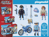 Playmobil Police Bicycle with Thief - 70573_3