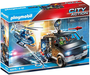 Playmobil Helicopter Pursuit with Runawa - 70575_1