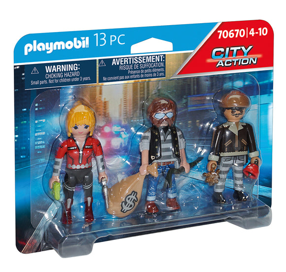 Playmobil Thief Figure Set - 70670_1