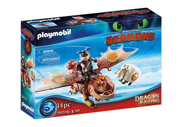 Playmobil Dragon Racing: Fishlegs and Meatlug  - 70729_1