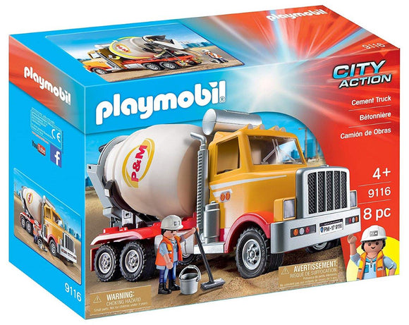 Playmobil Cement Truck 9116 