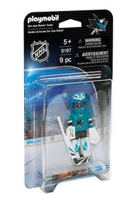 Playmobil NHL San Jose Sharks Goalie 9197 