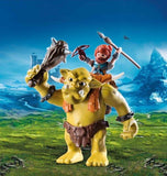 Playmobil Giant Troll with Dwarf Fighter 9343 