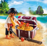 Playmobil Pirate with Treasure Chest 9358 