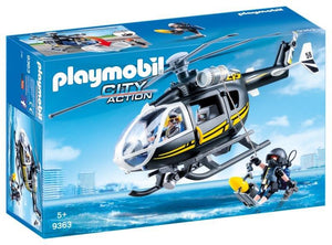 Playmobil Tactical Unit Helicopter 9363 