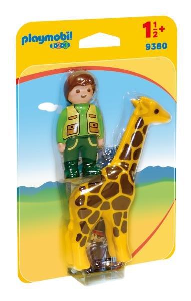 Playmobil Zookeeper with Giraffe 9380 