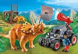 Playmobil Enemy Quad with Triceratops 9434 