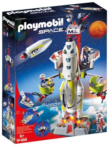 Playmobil Mission Rocket with Launch Site 9488 
