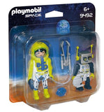 Playmobil Astronaut and Robot Duo Pack 9492 