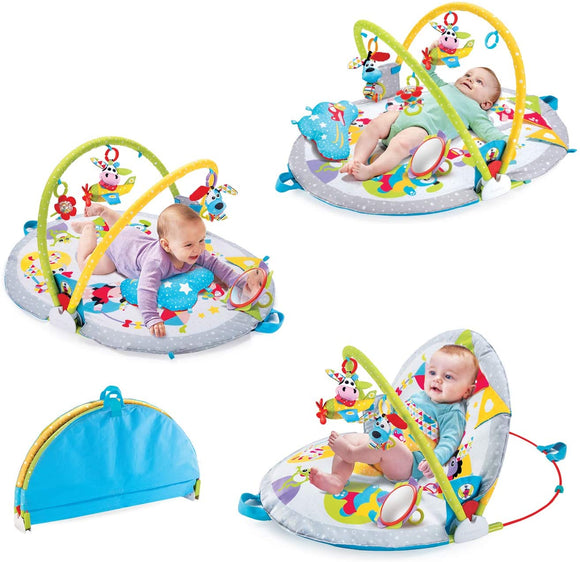 Yookidoo Baby Toy - Gymotion Lay to Sit Up Play