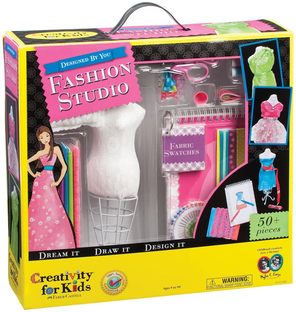 Creativity For Kids - Designed By You Fashion Studio Craft Kit