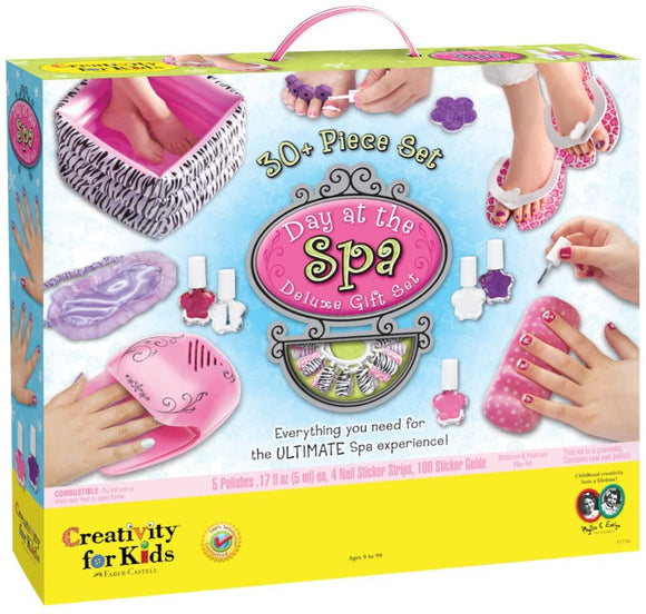 Creativity For Kids - Day at the Spa Deluxe Gift Set Craft Kit