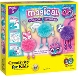 Creativity For Kids - Magical Pom Pom Keychains Craft Kit