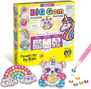 Creativity For Kids - Big Gem Diamond Painting Magical Craft Kit