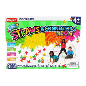 Straws & Connectors Neon 300 pcs